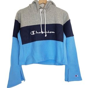 NEW Champion Reverse Weave Crop Sweatshirt Hoodie